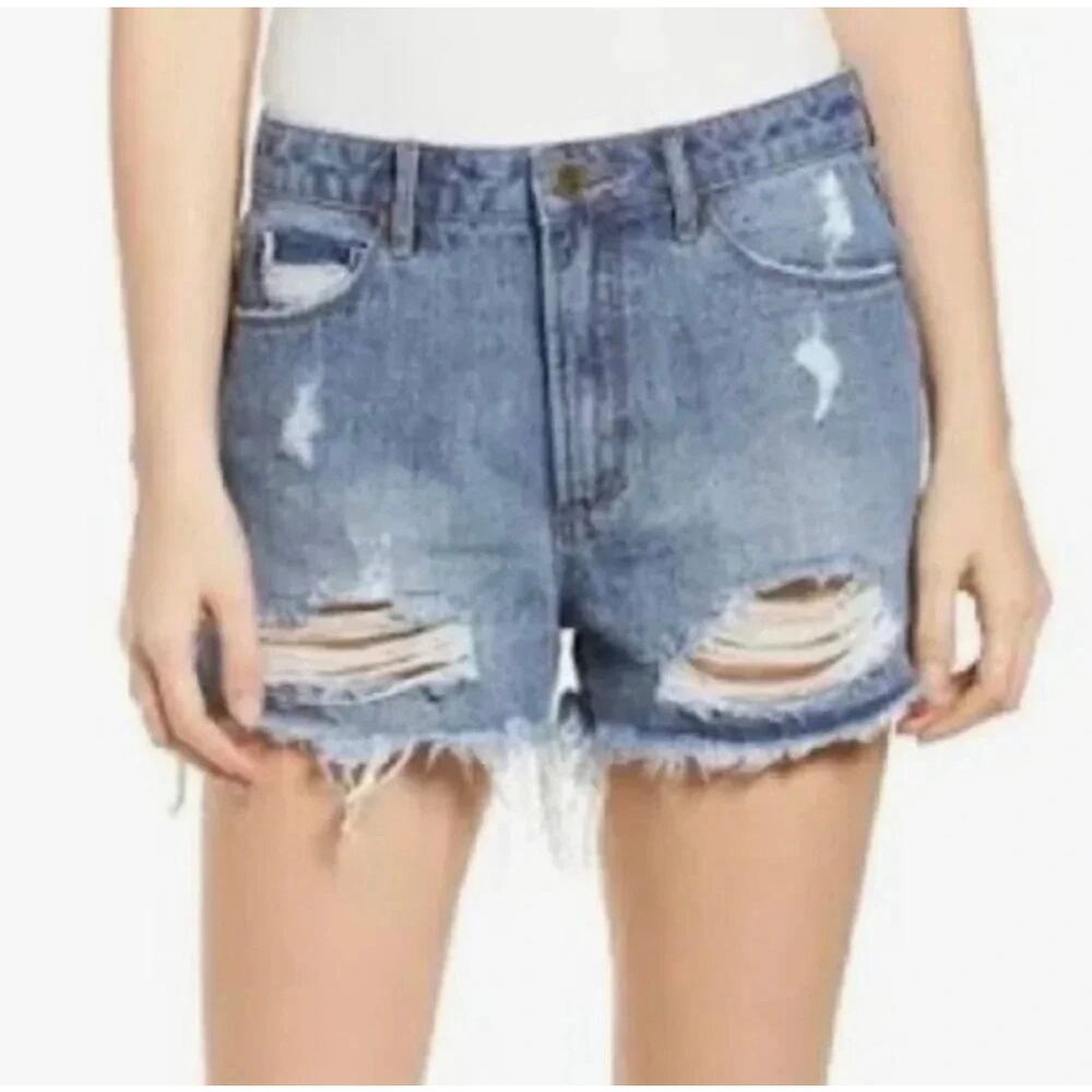 NWT Articles of Society Meredith High Rise Short in Harbour, sz 28